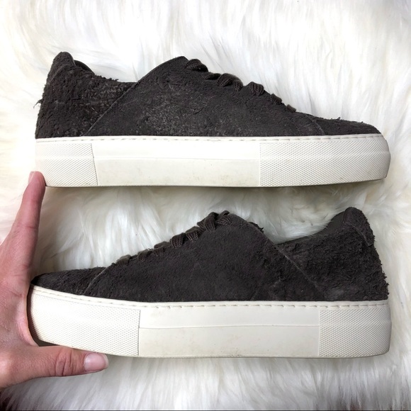 Helmut Lang | Distressed Suede Platform Sneaker 39 - Picture 9 of 13